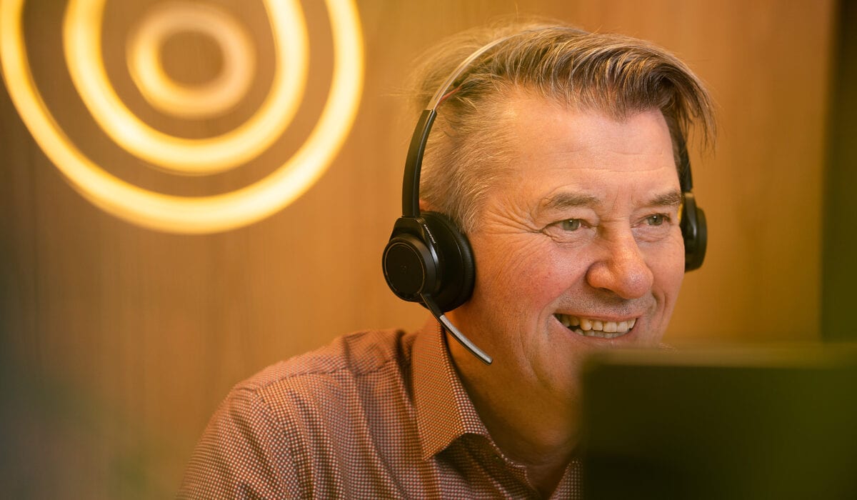Tore Møller fra Olivita kundeservice
