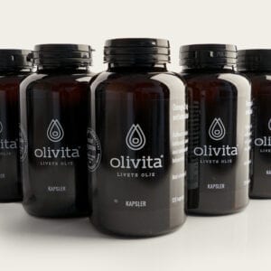 3 måneders dose Olivita omega-3 kapsler